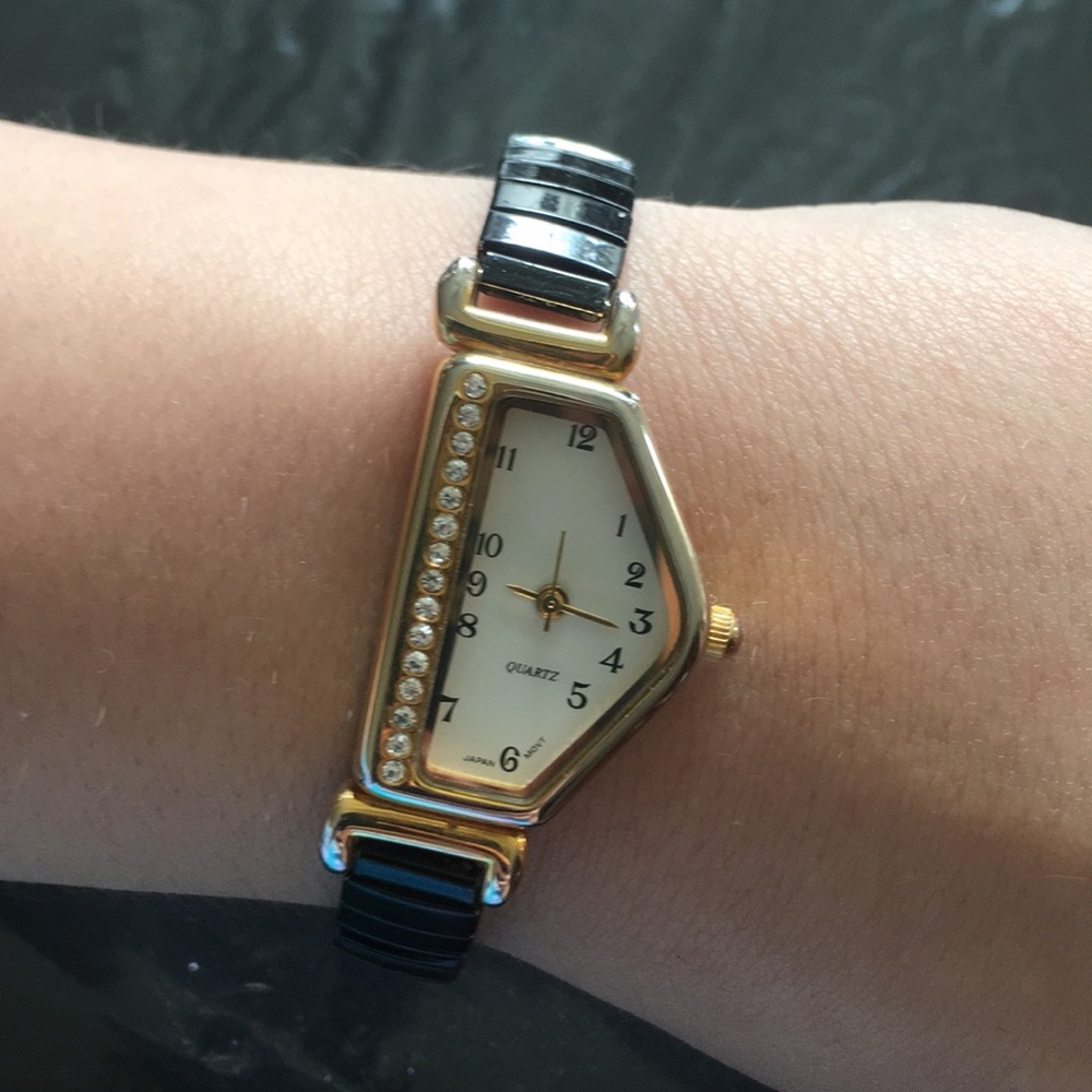 Steel Crystal Watch
